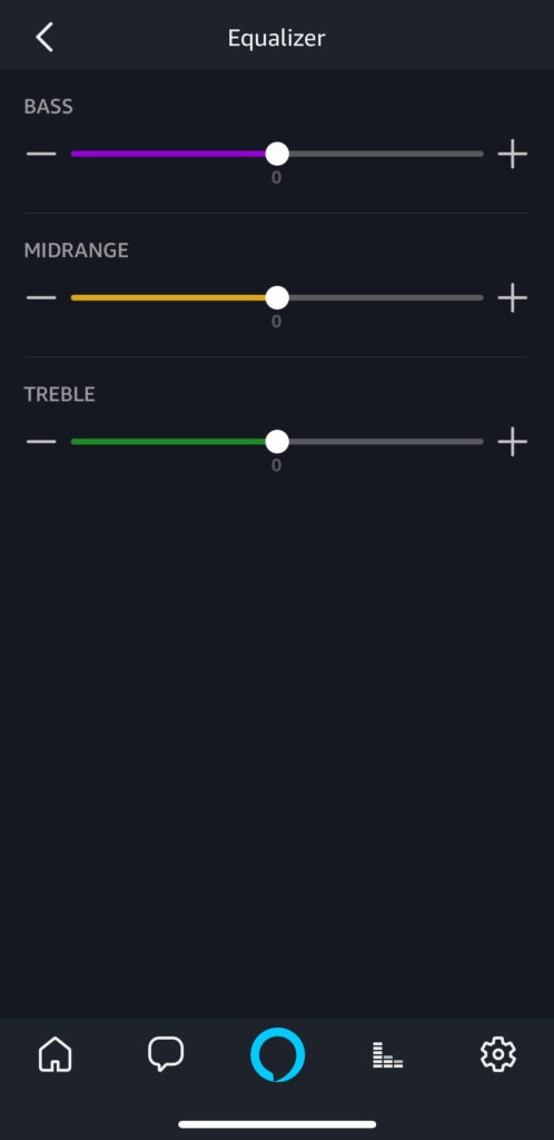 Alexa equaliser UK