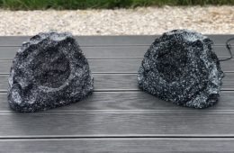 Lithe Audio garden rock speakers review