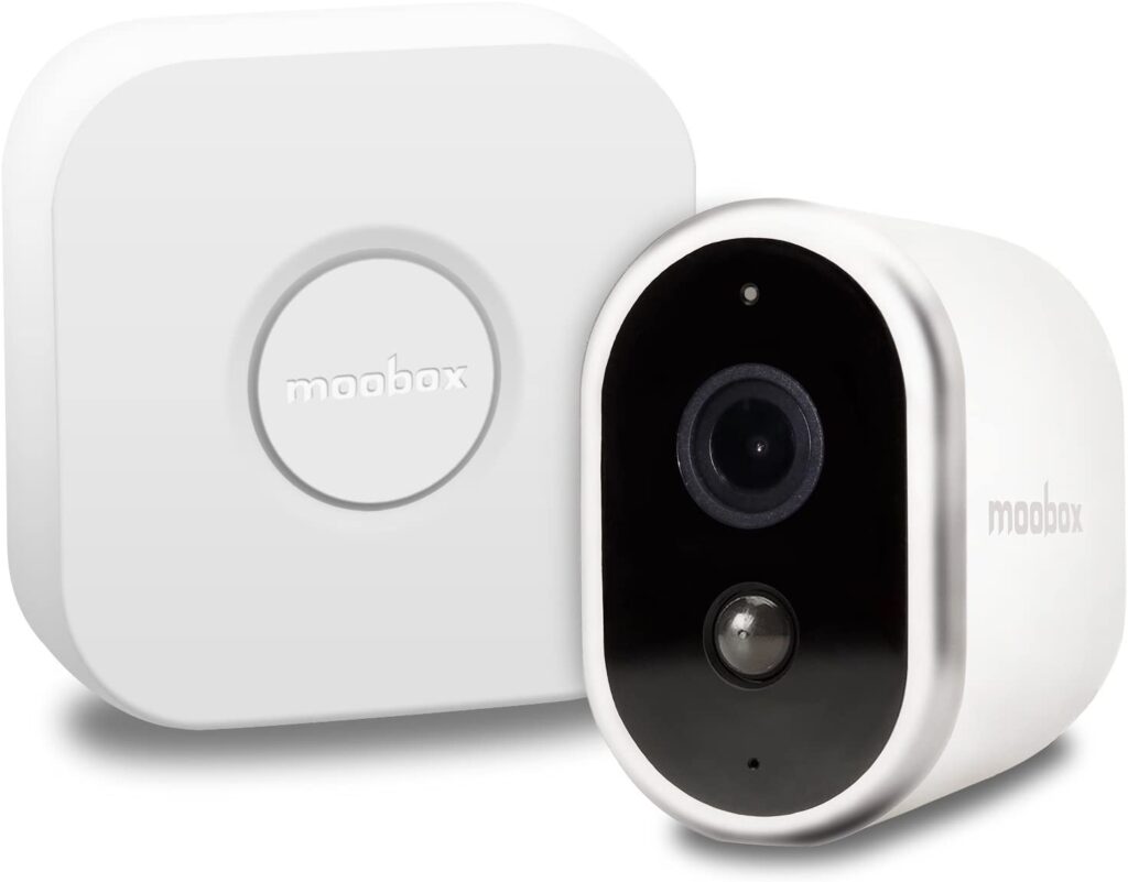 Moobox Pro Wire-Free 1080p Hd Home Security Camera System